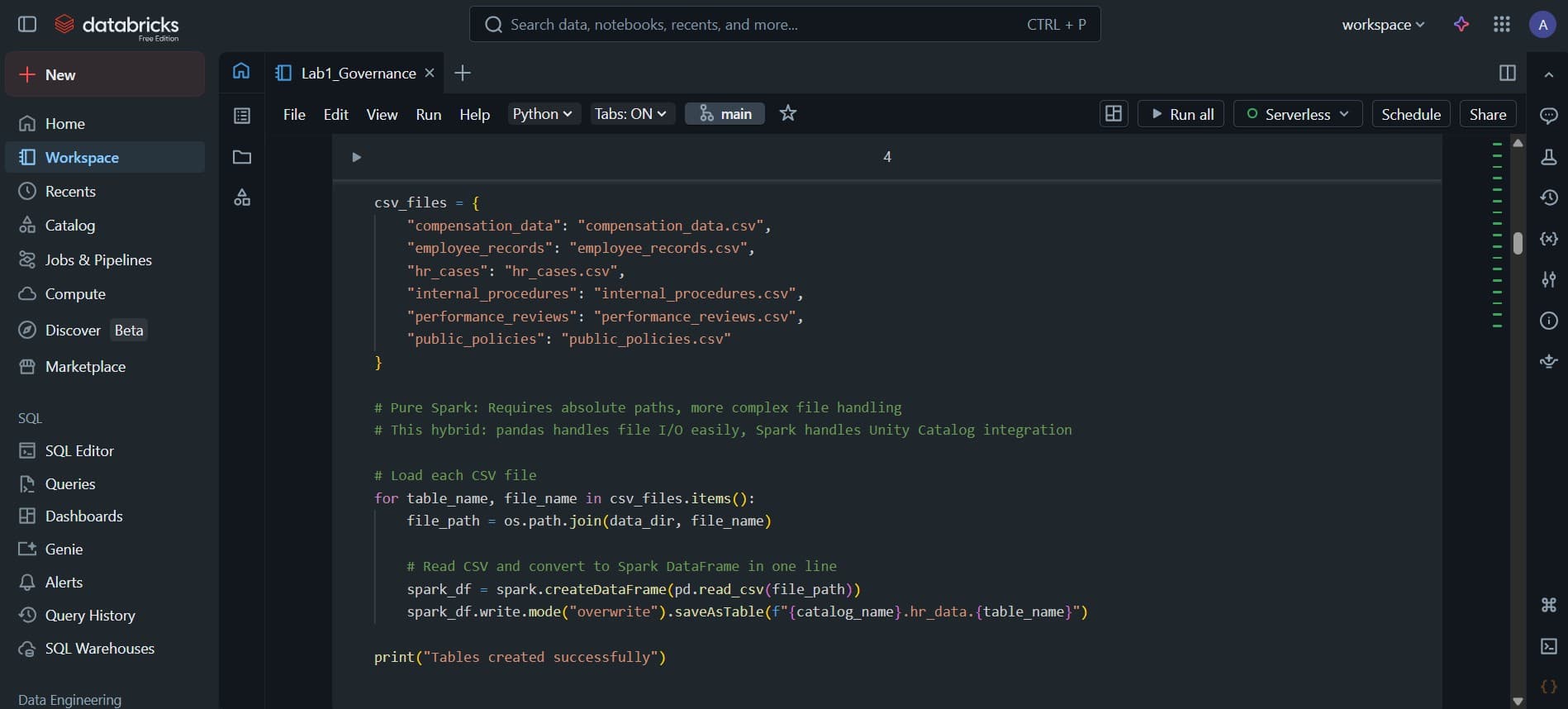 Establishing Databricks AI Governance Framework (DAGF v1.0)